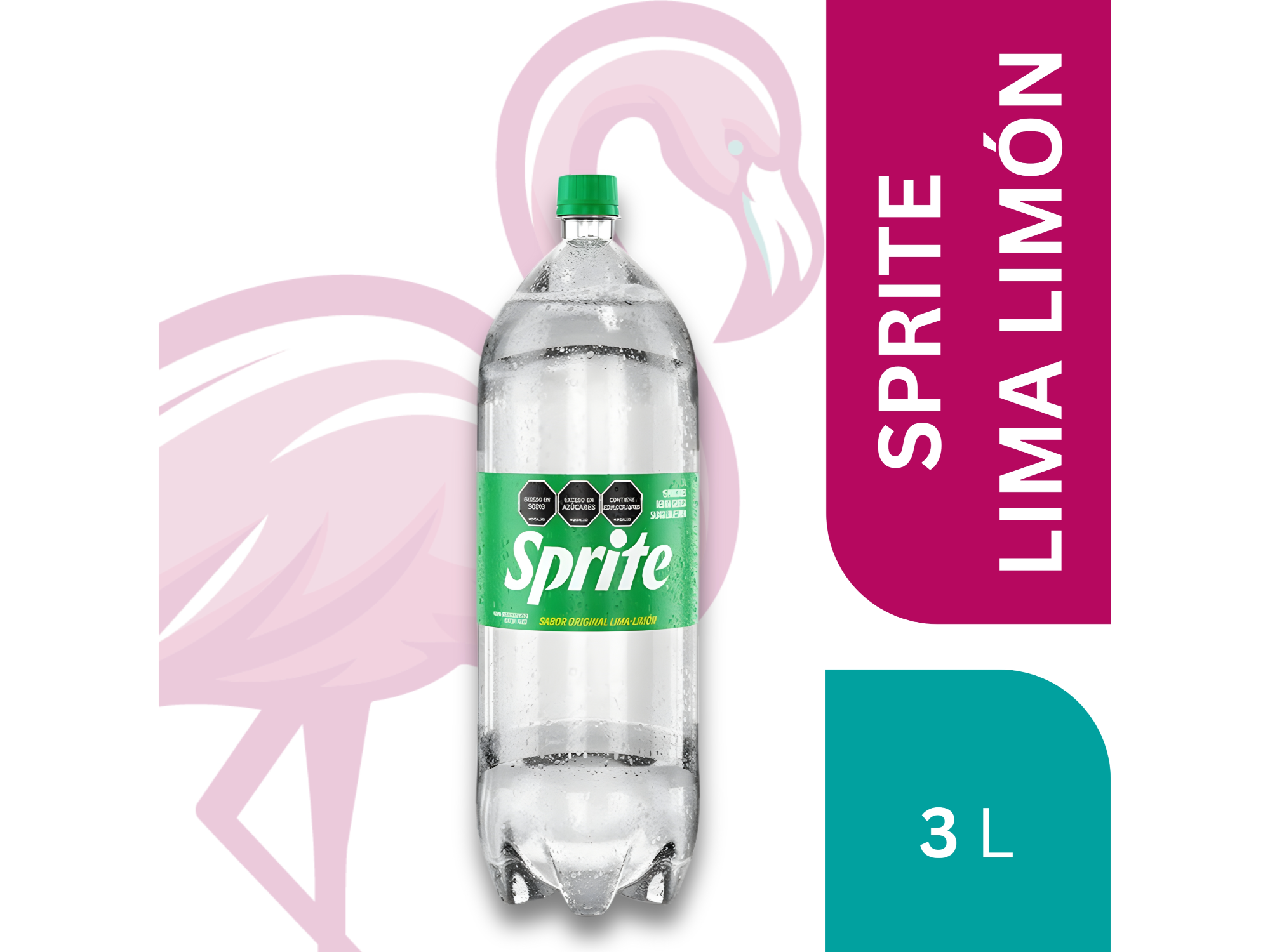 SPRITE LIMA LIMÓN 3 LT