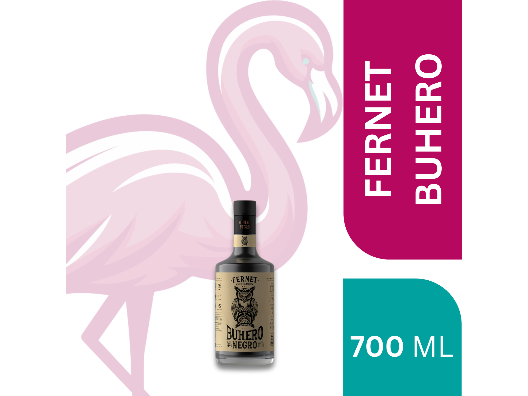 FERNET BUHERO NEGRO 700 ML