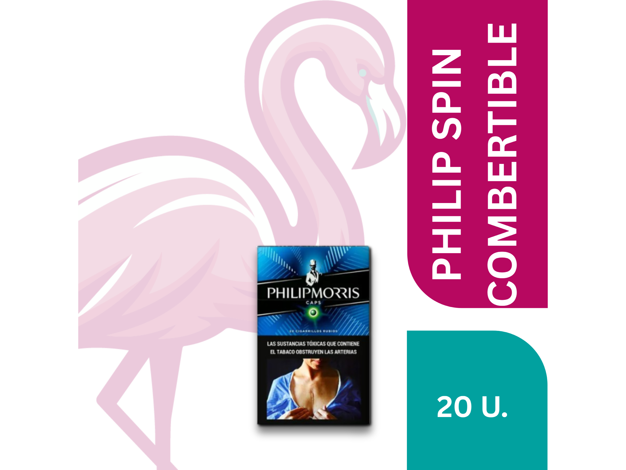 PHILIP 20 BLUE SPIN CONVERTIBLE BOX