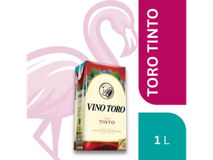 VINO TORO TINTO EN CAJA 1LT de FLAMINGO