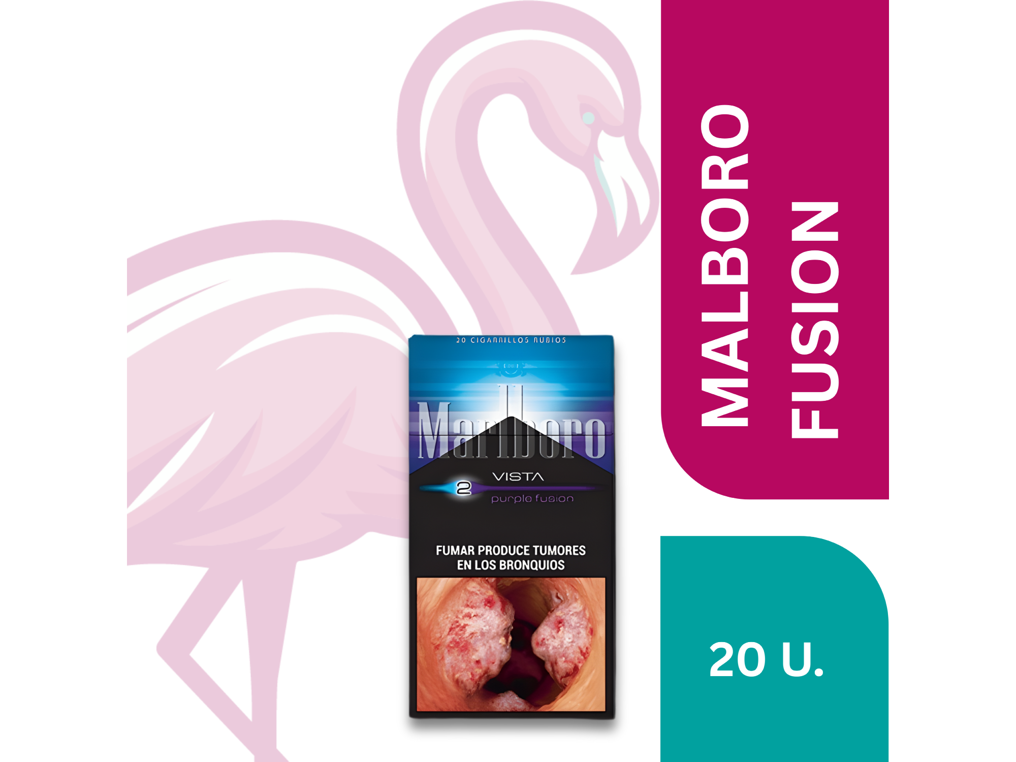 MALBORO 20 VISTA PURPLE FUSION BOX