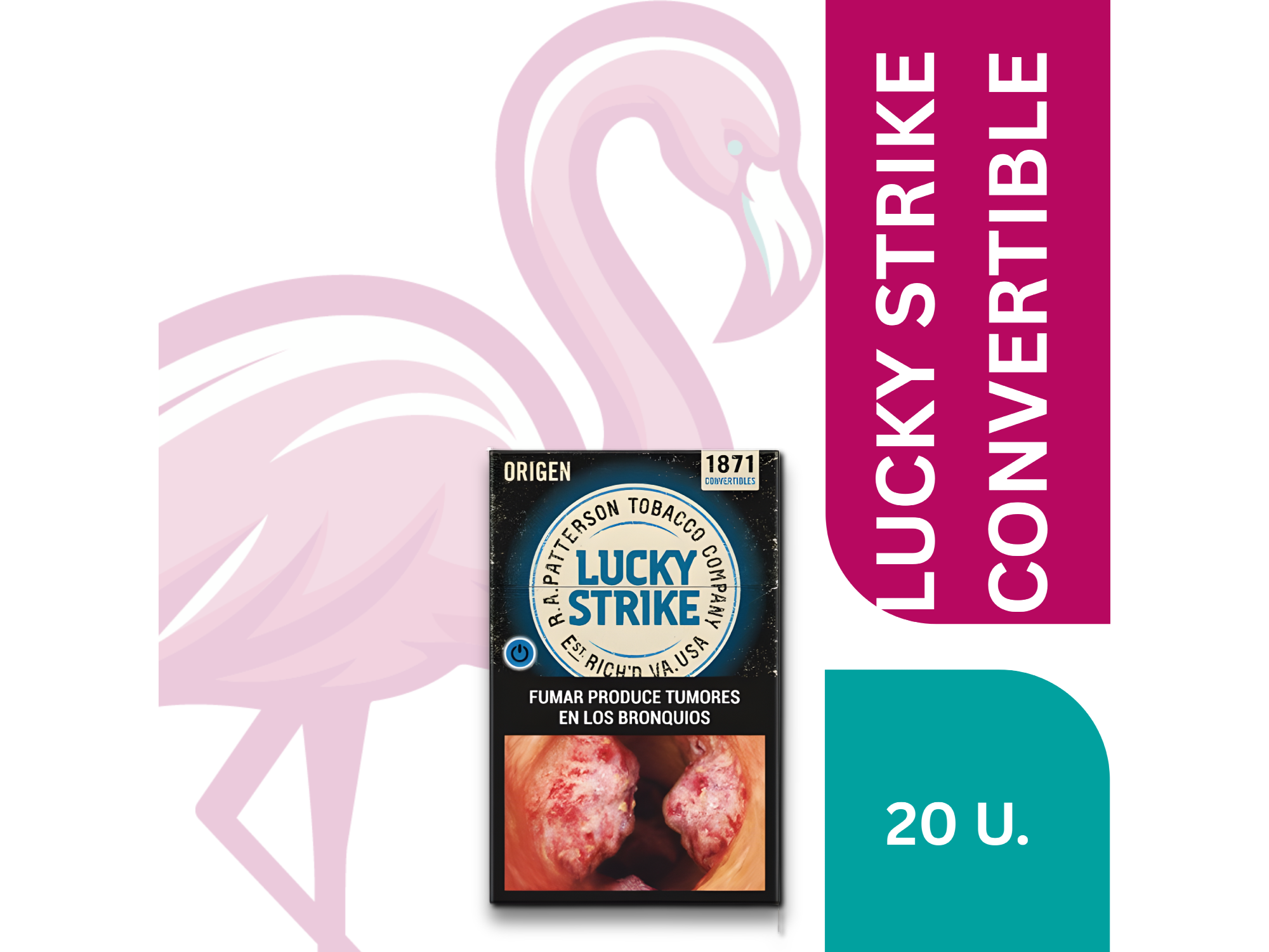 LUCKY STRIKE 20 ORIGEN CONVERTIBLE