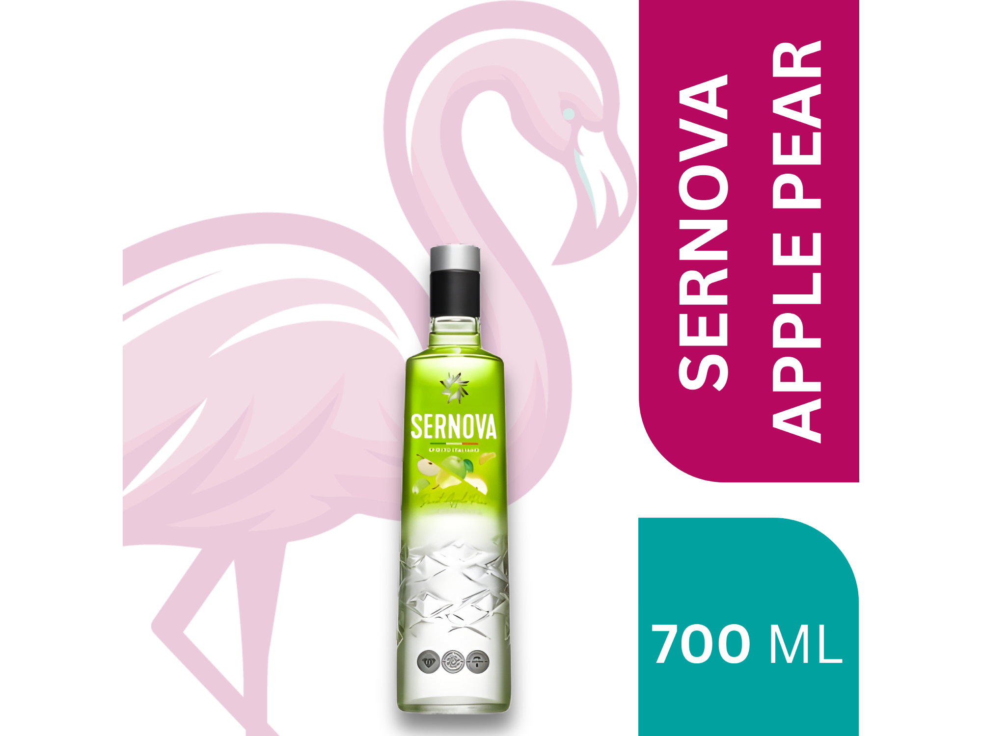 SERNOVA SABORIZADO SWEET APPLE PEAR 700 ML