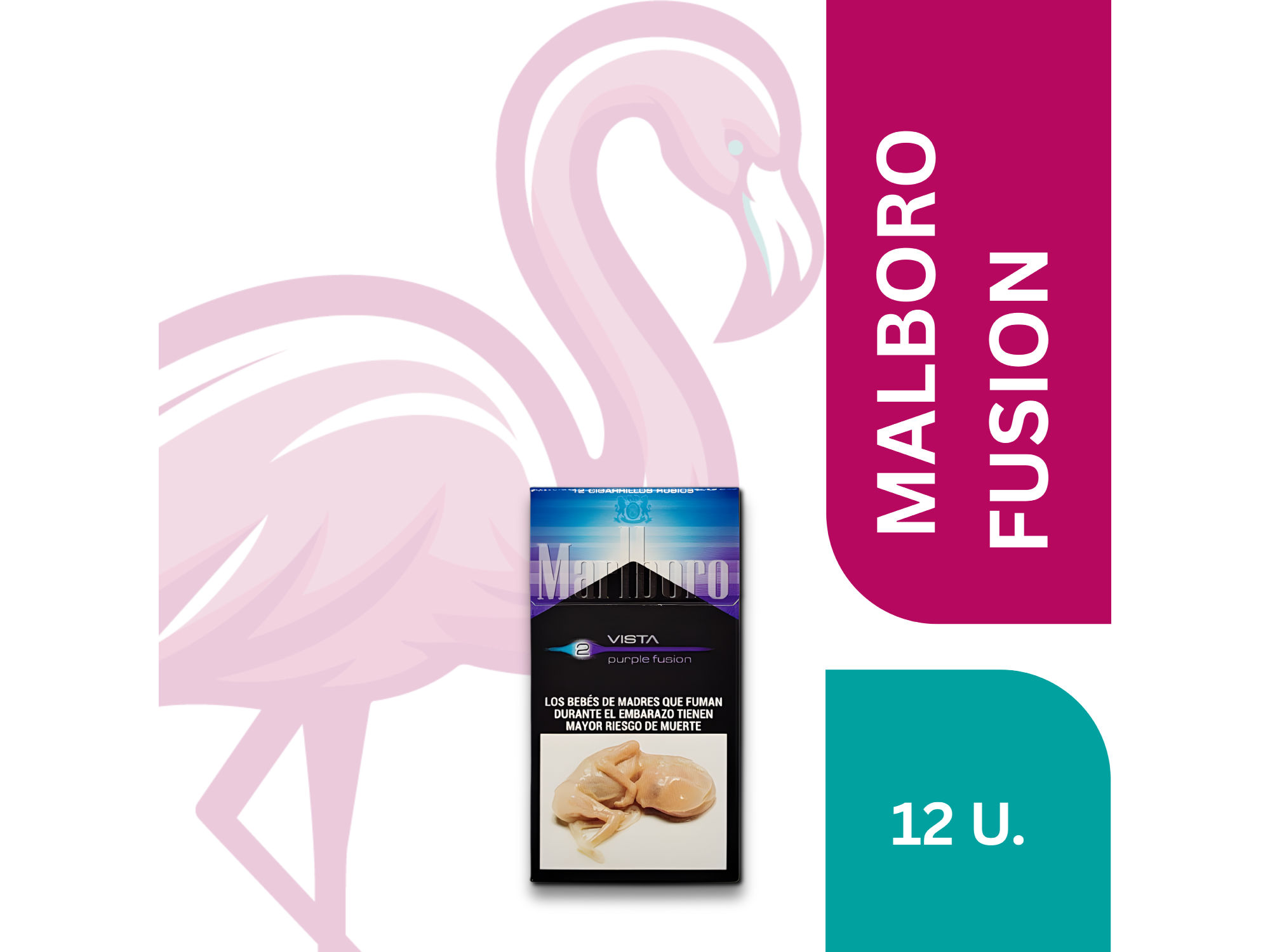 MALBORO 12 VISTA PURPLE FUSION XL BOX