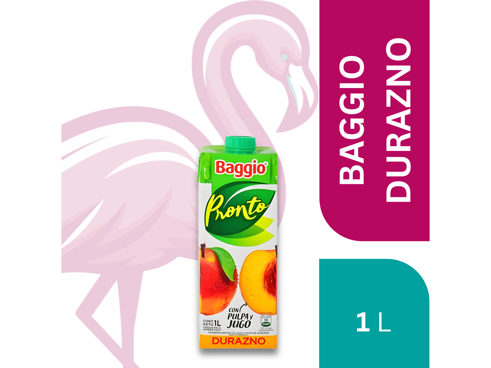 BAGGIO DURAZNO 1 LT