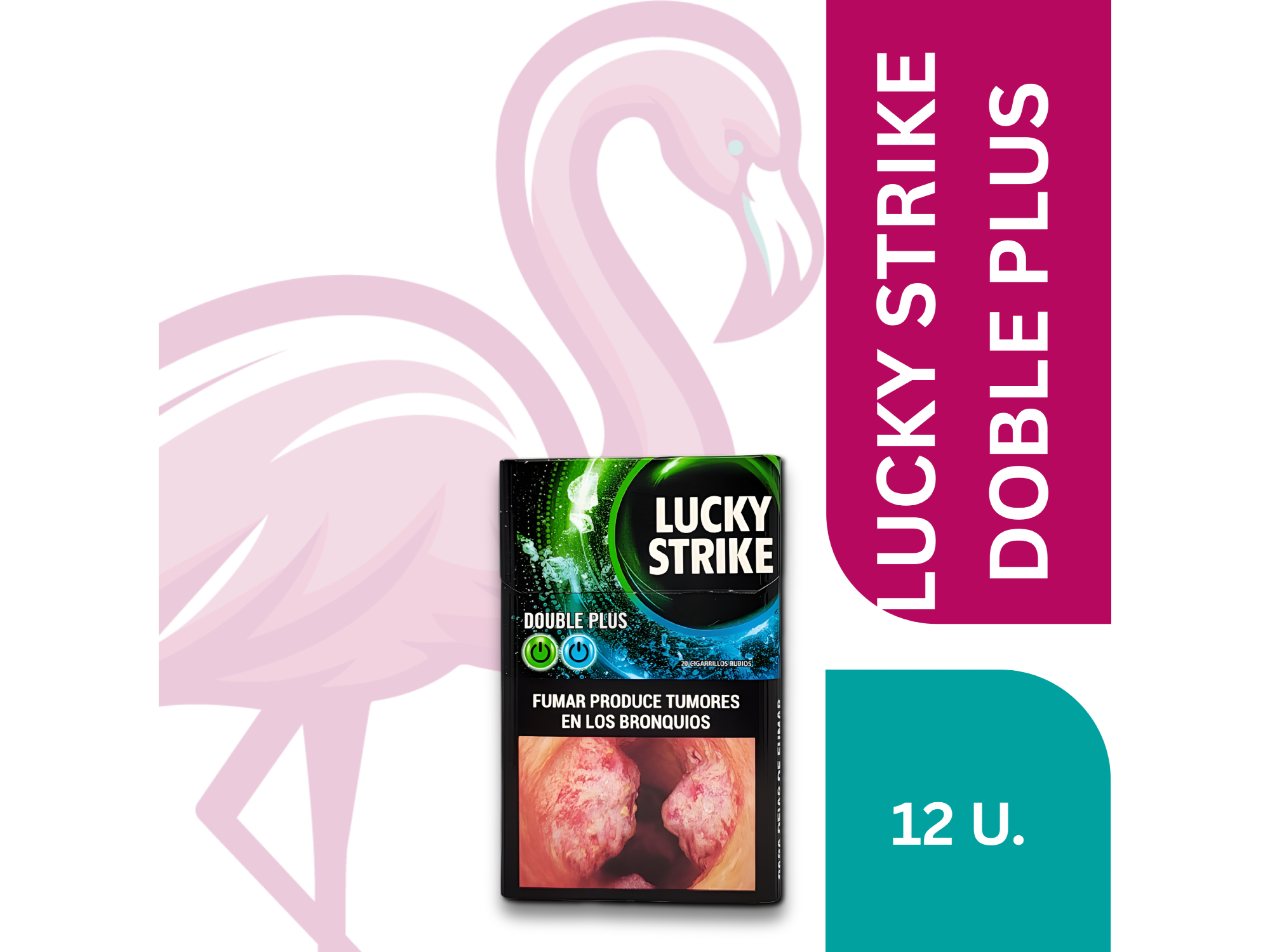 LUCKY STRIKE 12 DOUBLE PLUS BOX