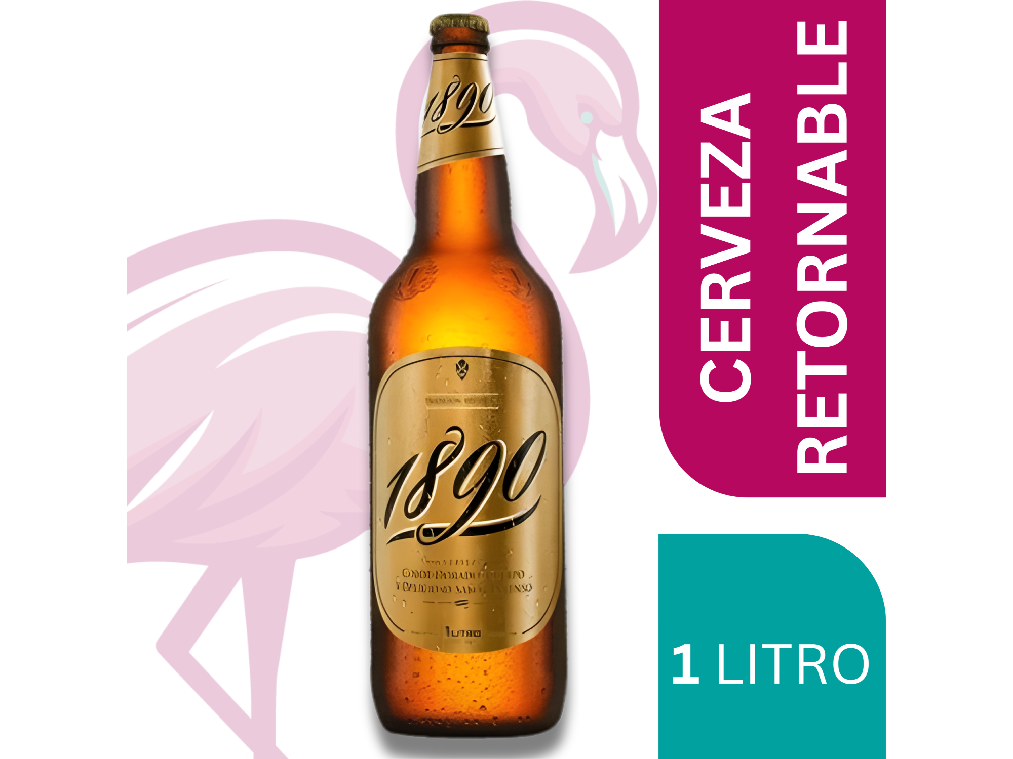 CERVEZA RETORNABLE QUILMES 1890 1LT