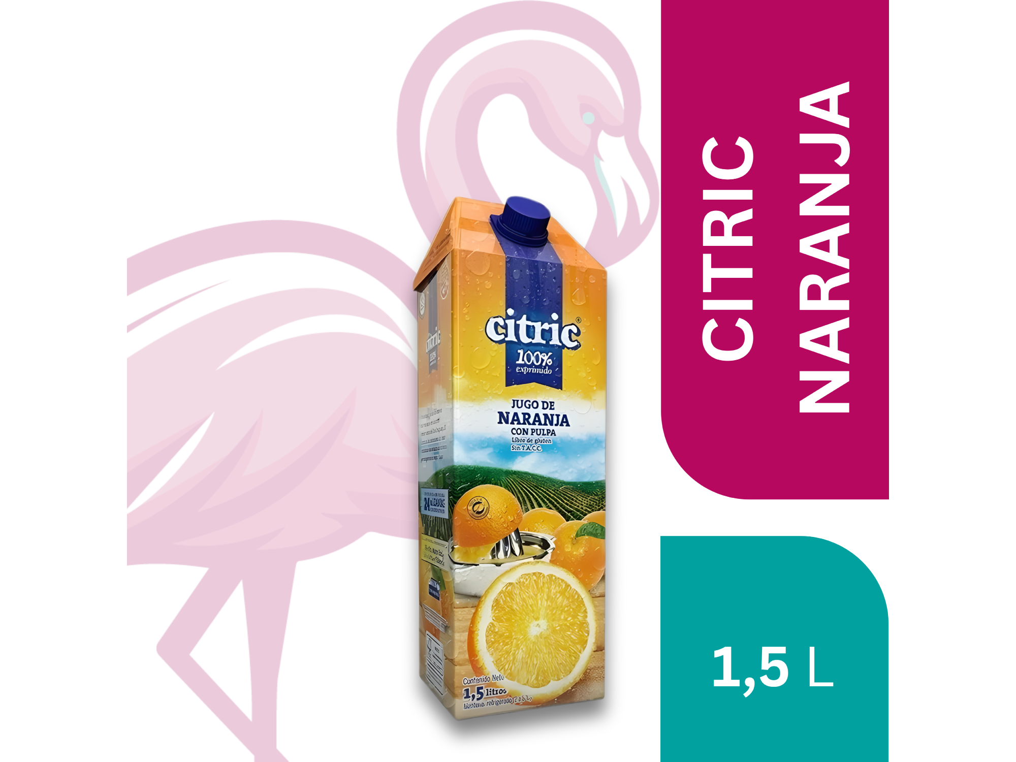 CITRIC NARANJA 1.5 LT