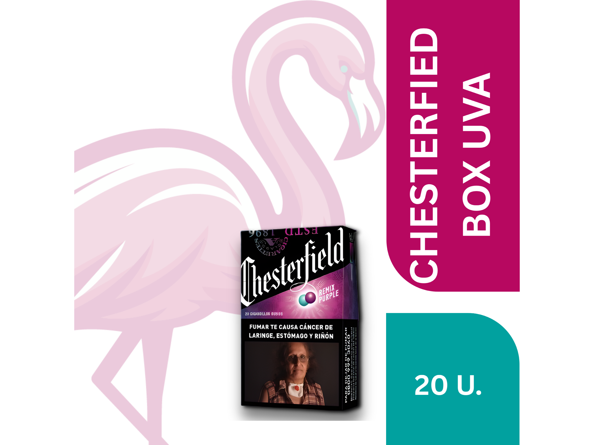 CHESTERFIELD 20 UVA (PURPLE MOTION) BOX