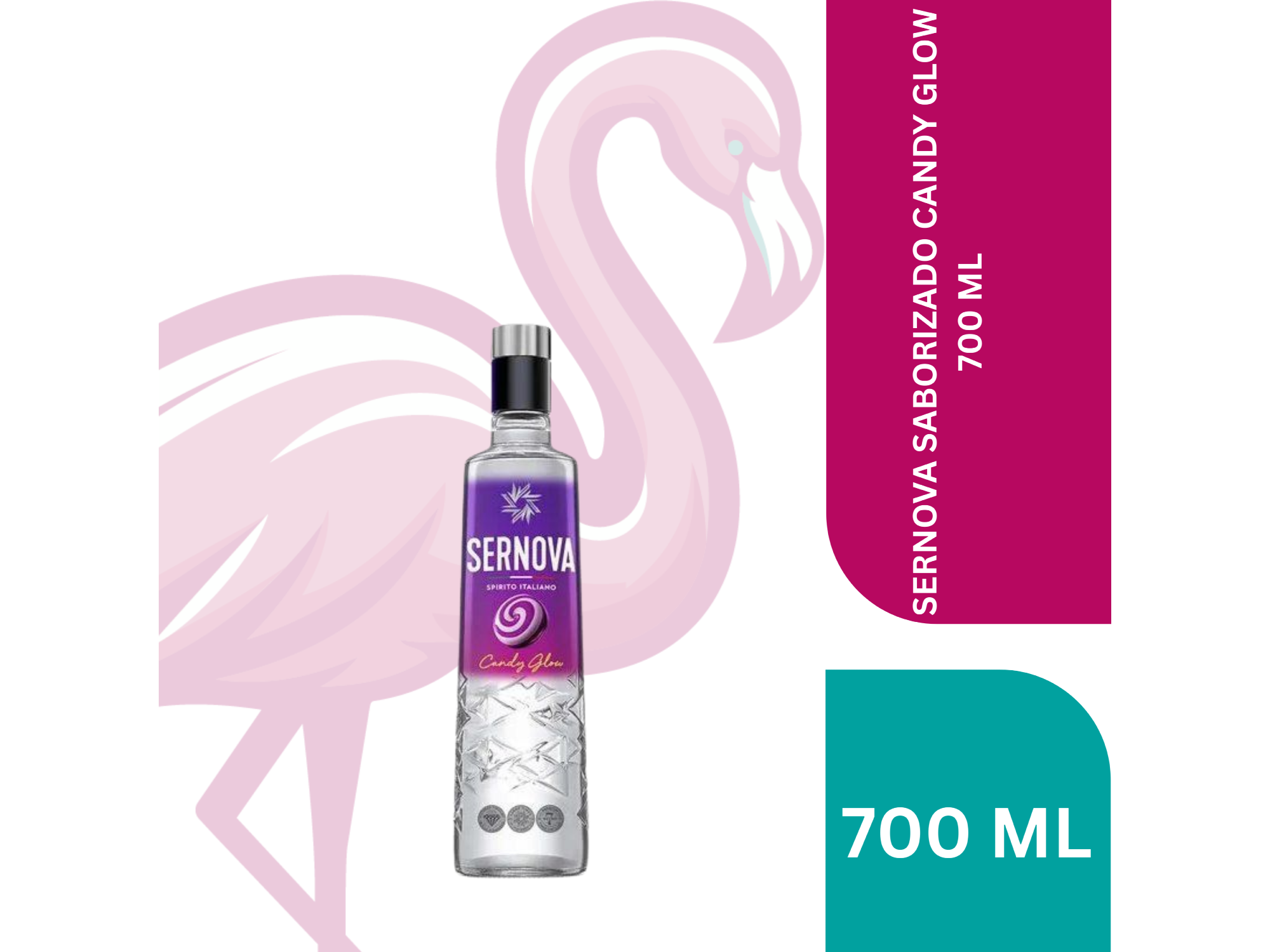 SERNOVA SABORIZADO CANDY GLOW 700 ML