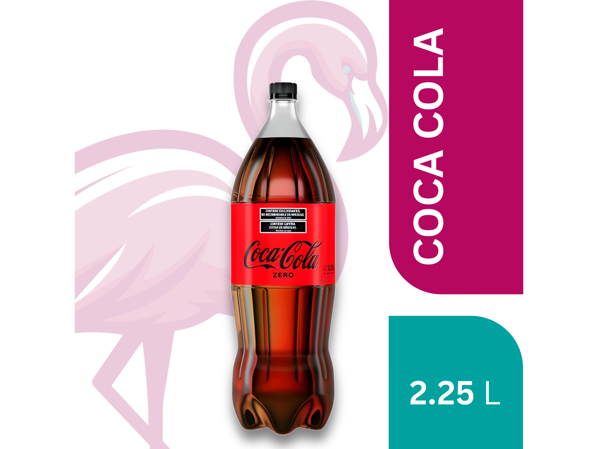 COCA COLA ZERO 2.25 LT