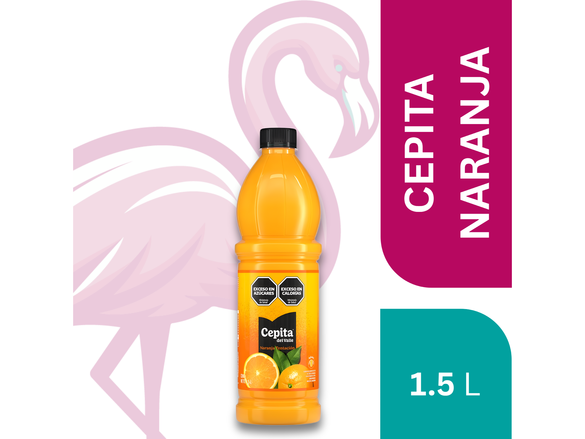 CEPITA NARANJA TENTACION 1.5 LT