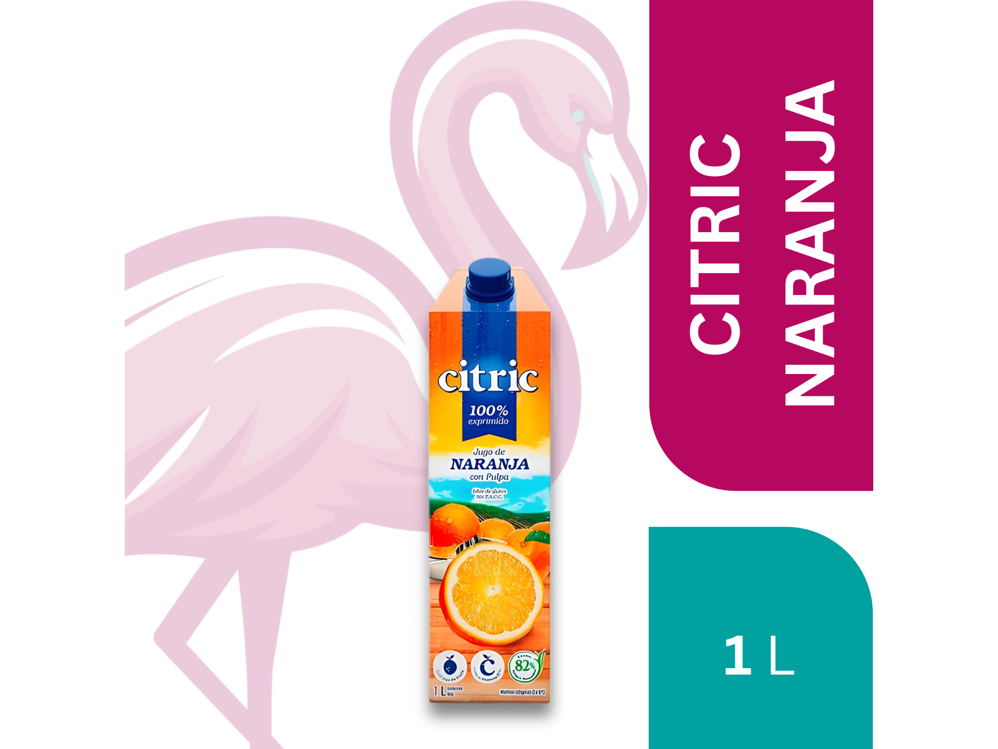 CITRIC NARANJA 1 LT