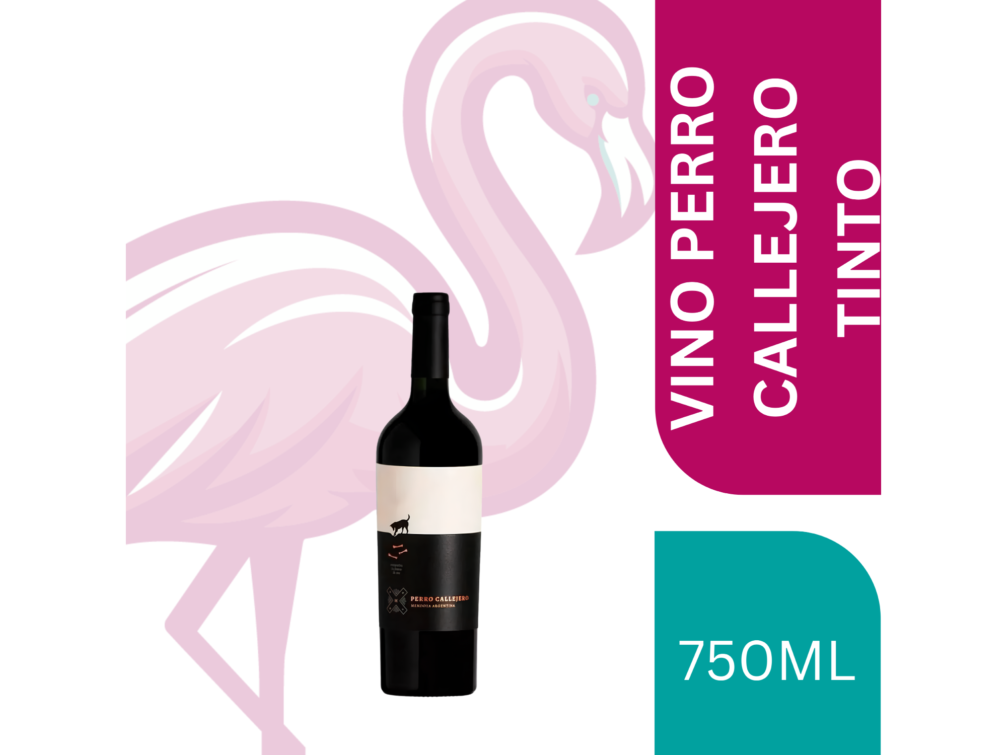 VINO PERRO CALLEJERO TINTO 750 ML