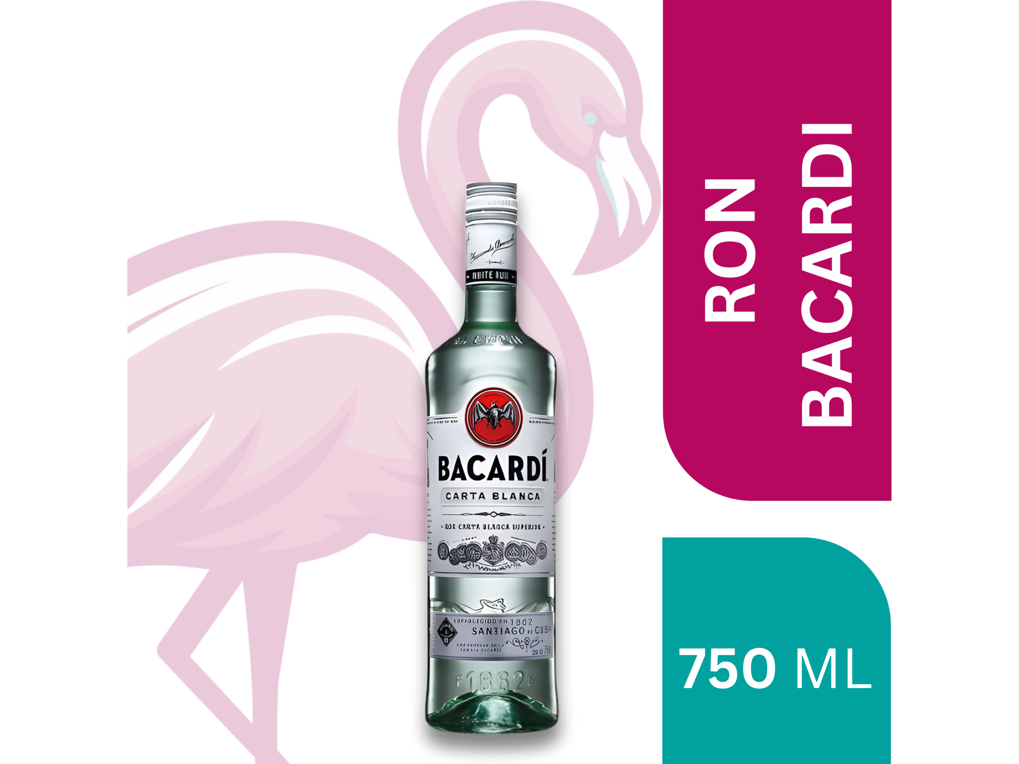 BACARDI RON CARTA BLANCA 700 ML
