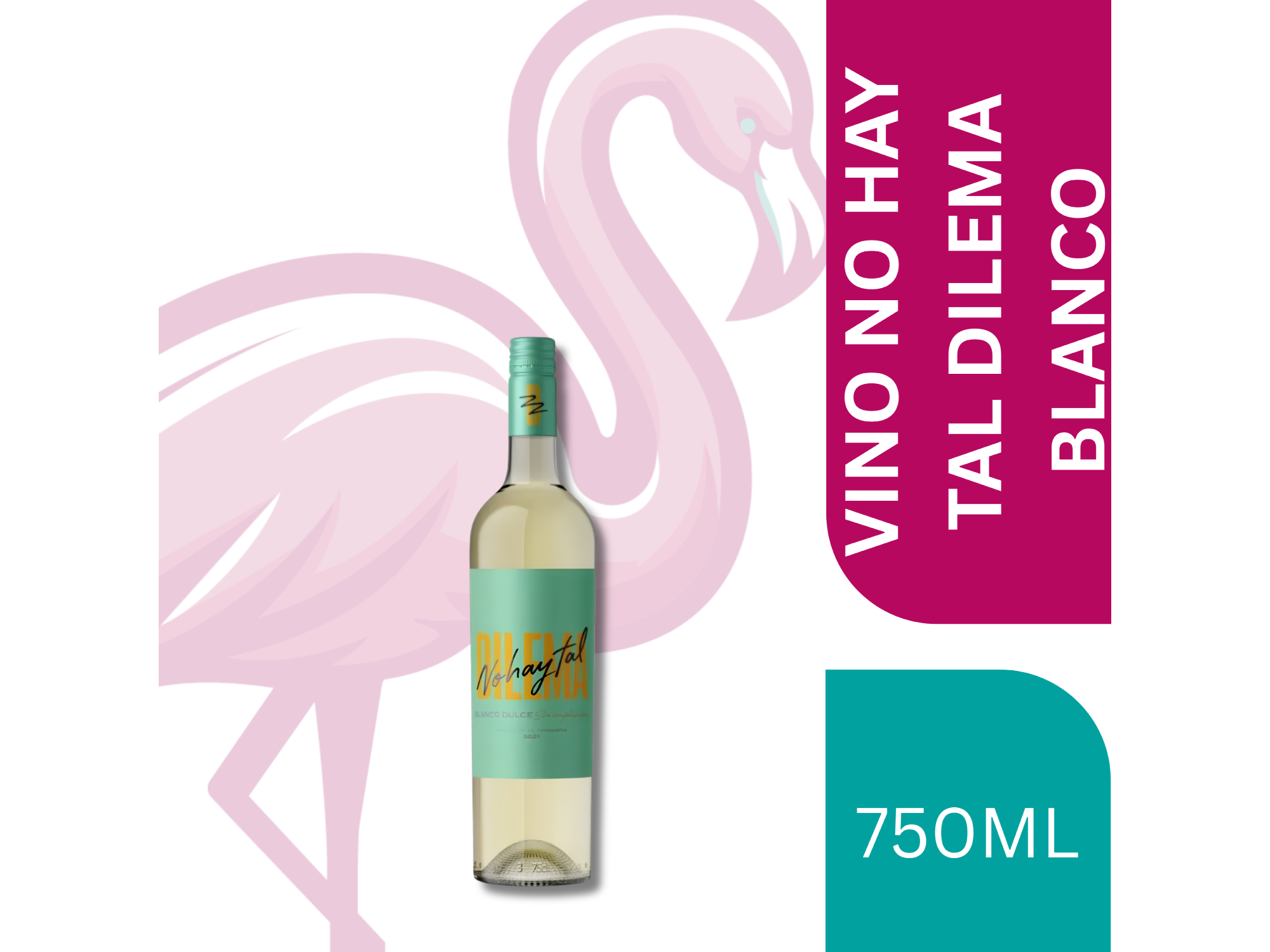 VINO NO HAY TAL DILEMA BLANCO 750 ML