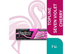 CHICLE TOPLINE SEVEN VIOLET CHERRY (VIOLETA)