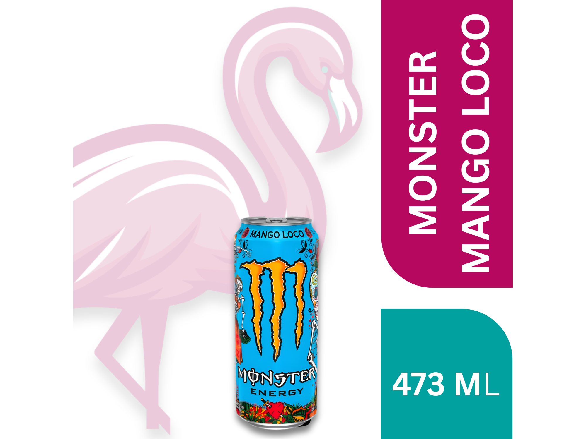 MONSTER MANGO LOCO 473 ML (CELESTE)