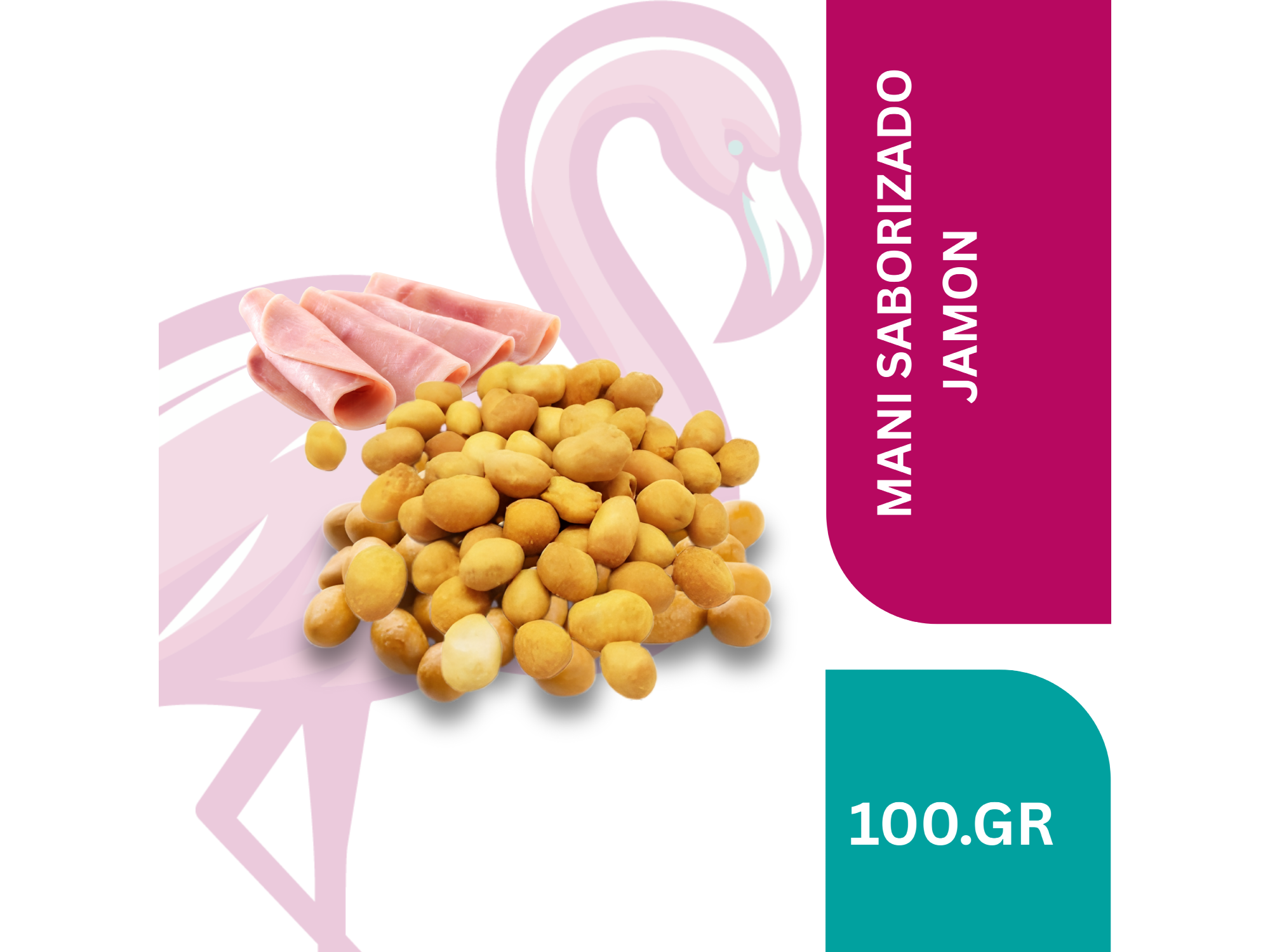 MANI SABORIZADO 100GR SABOR JAMON