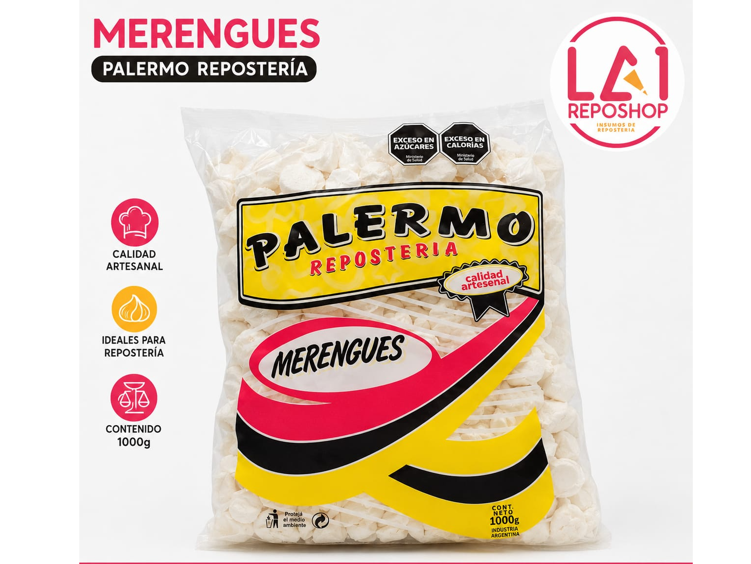 Merengues Palermo de La 1 Reposteria