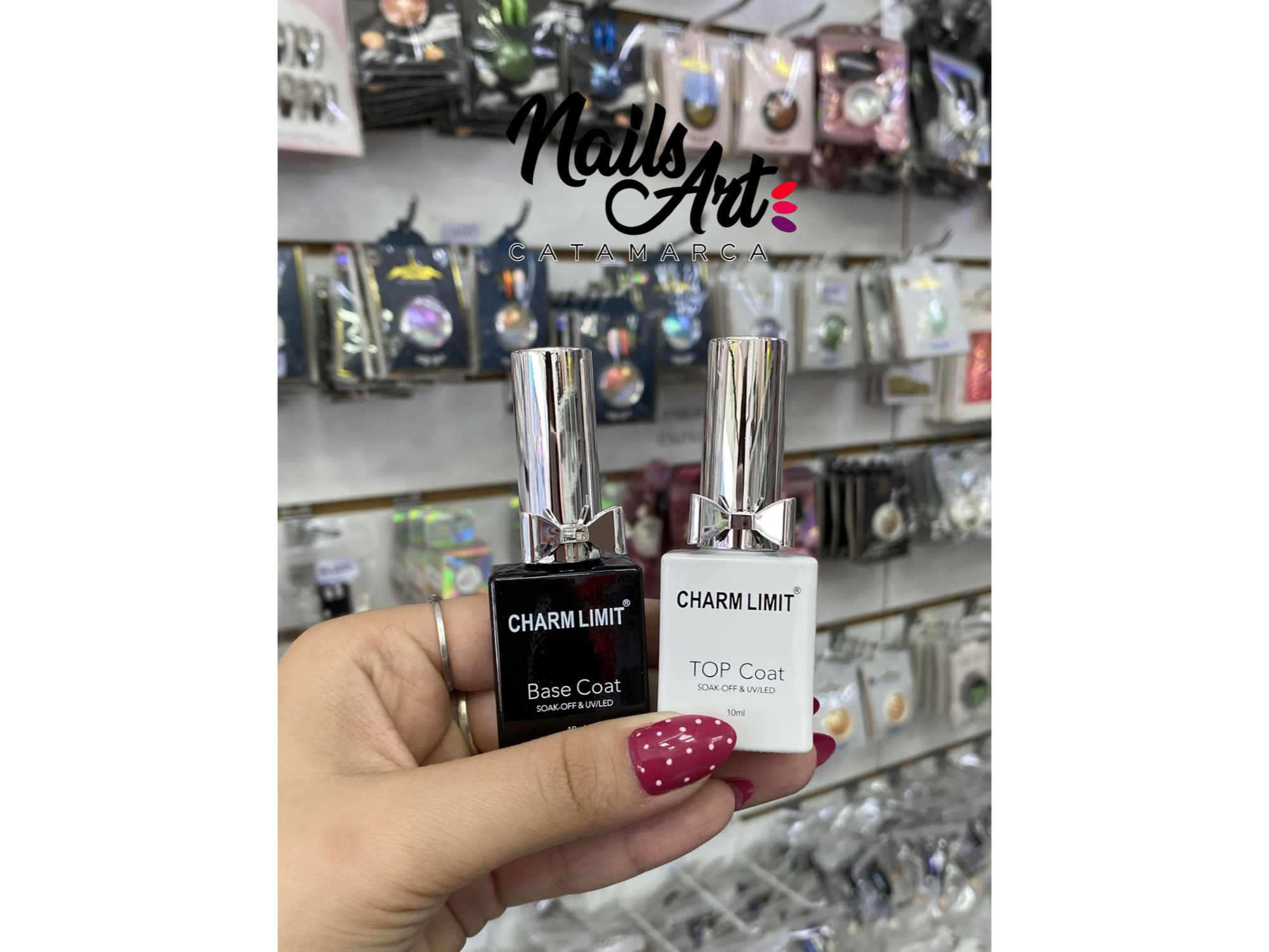 Base y top coat CHARM LIMIT