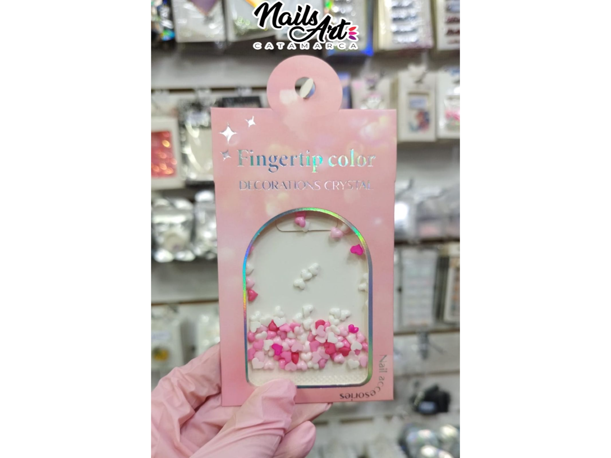 Deco corazón de colores