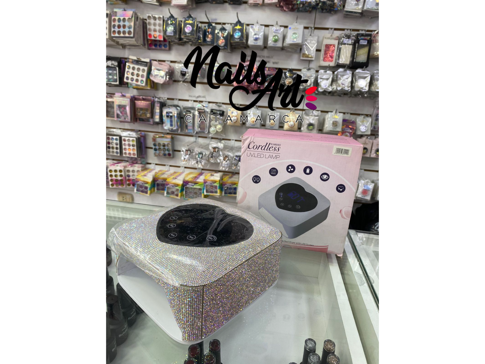 Cabina inalámbrica strass