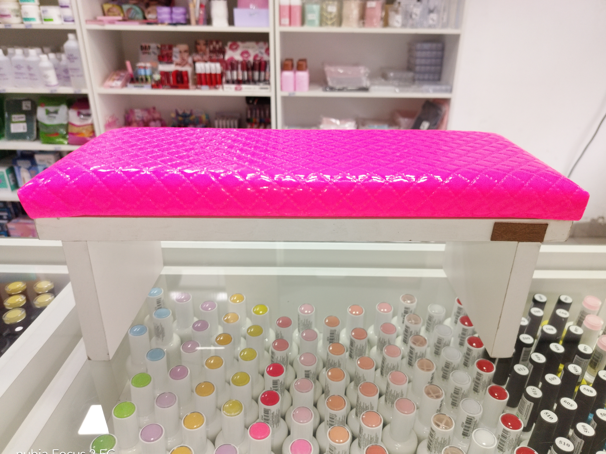 Apoyamanos de madera