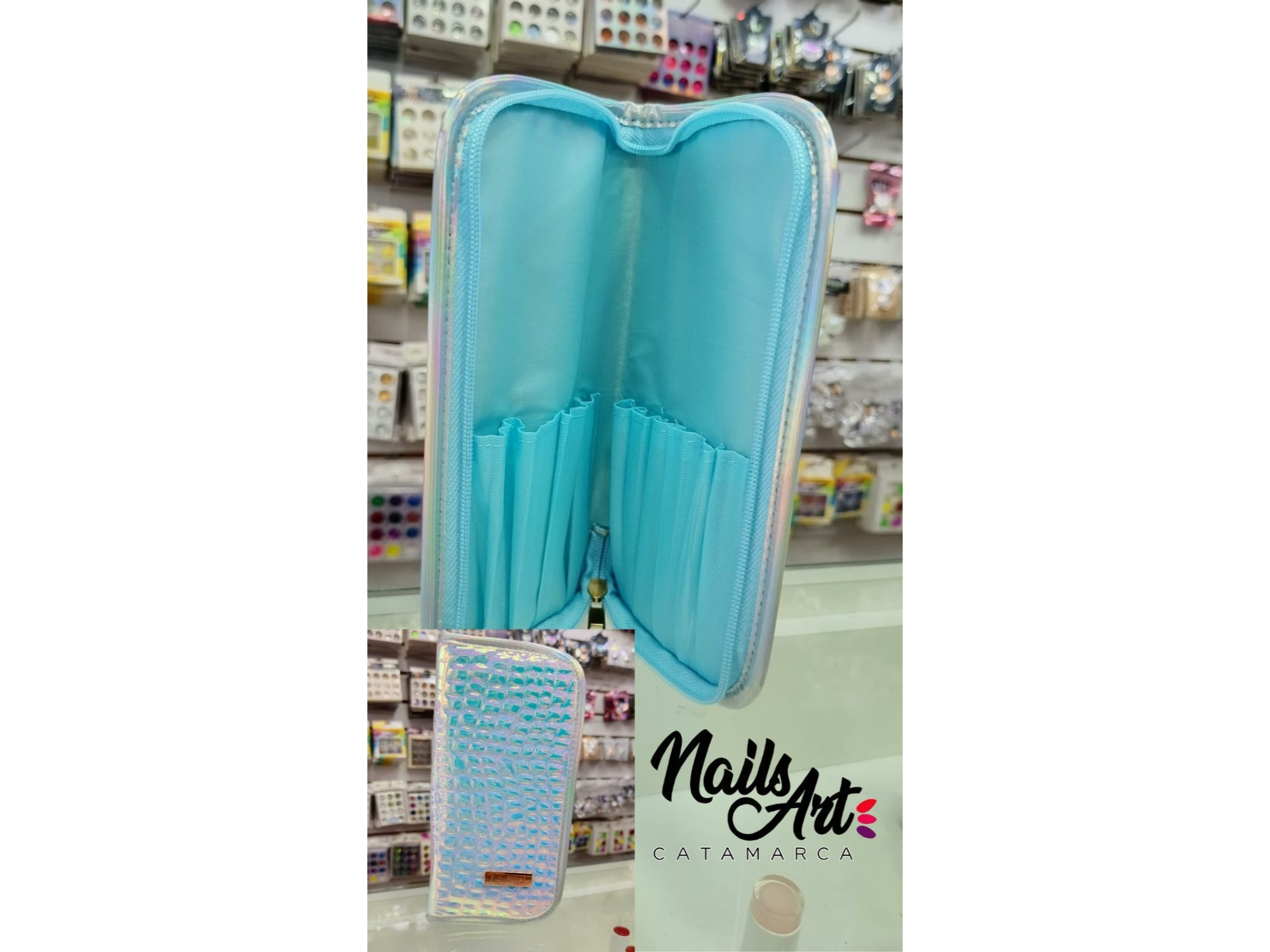 Cartuchera holográfica