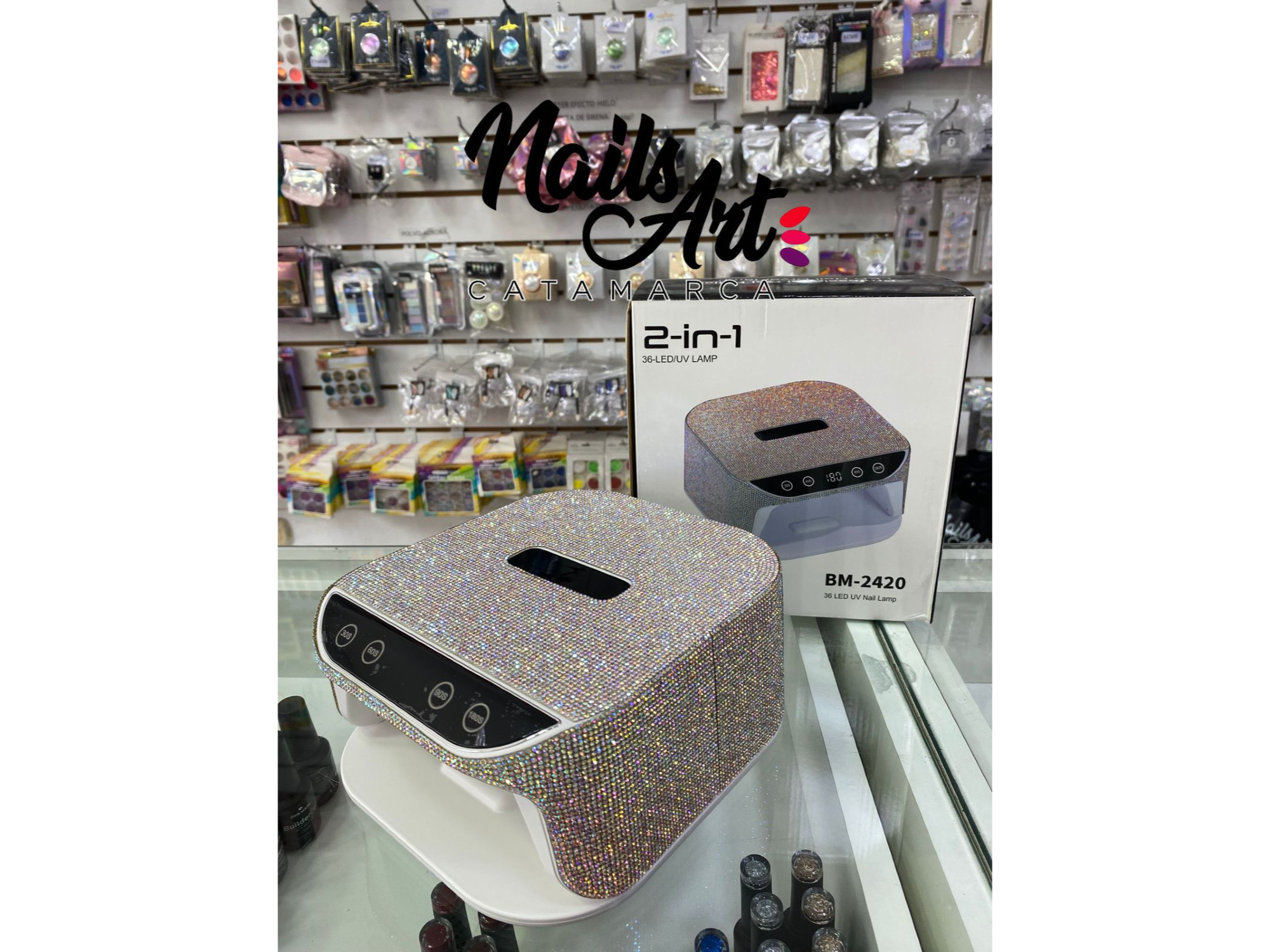 Cabina strass inalámbrica