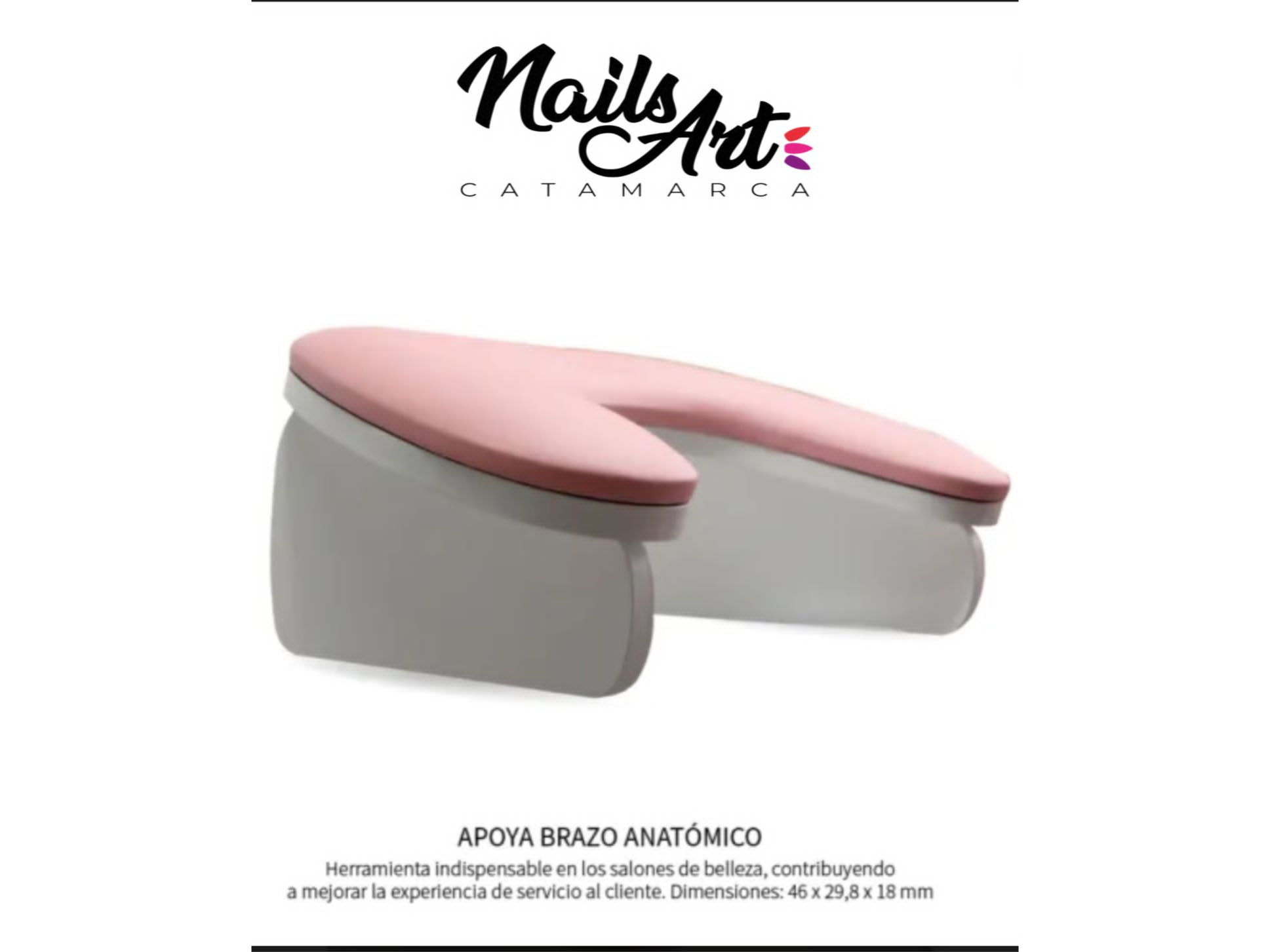 Apoyamanos anatómico cherimoya