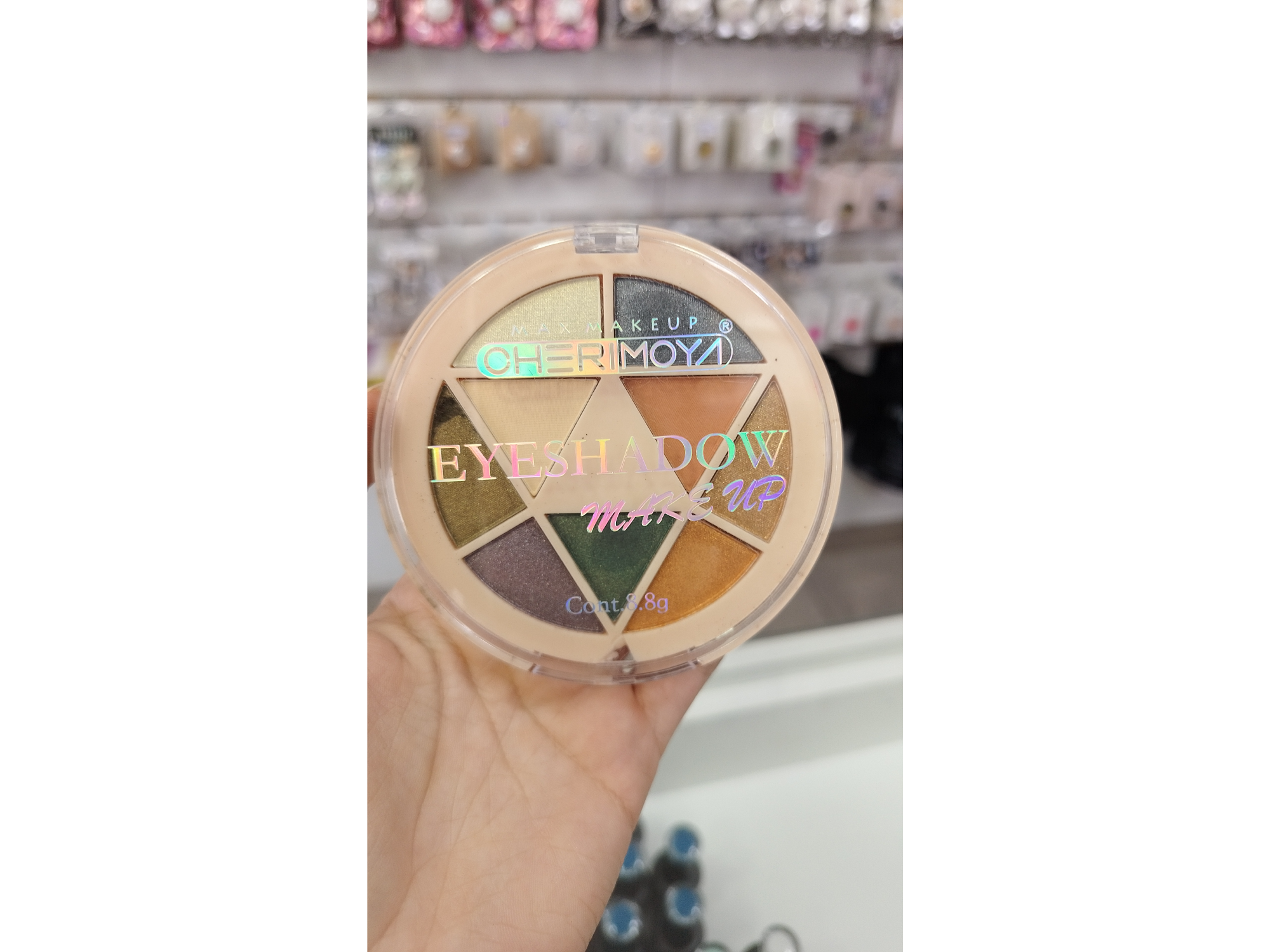 Paleta de sombras cherimoya