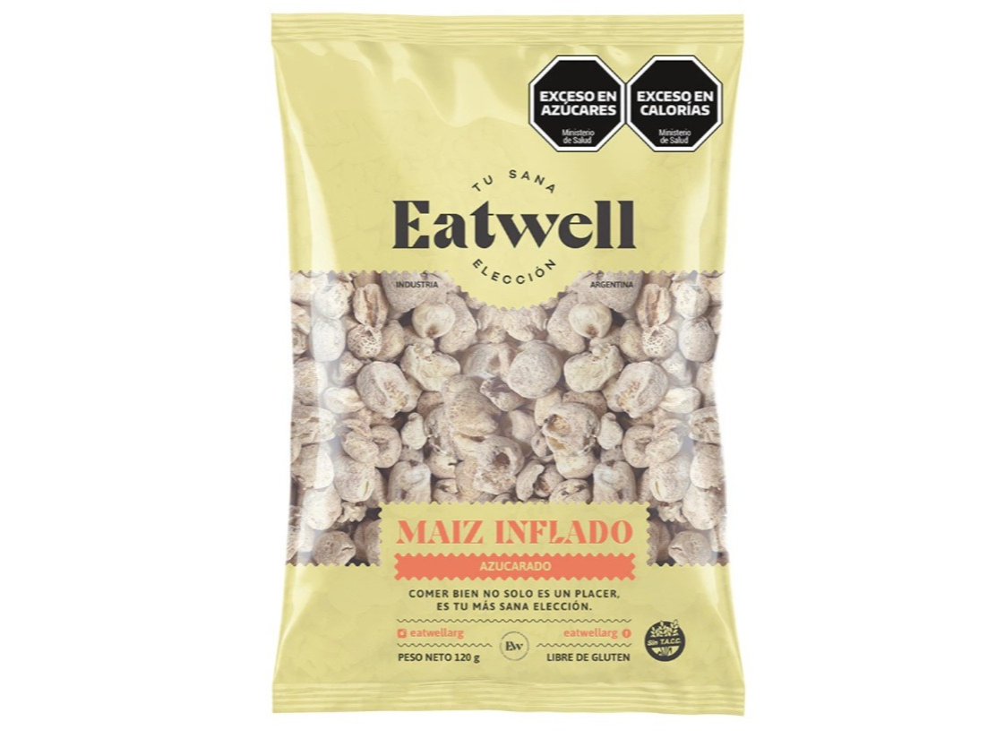 MAIZ INFLADO AZUCARADO X 120 GR EATWELL