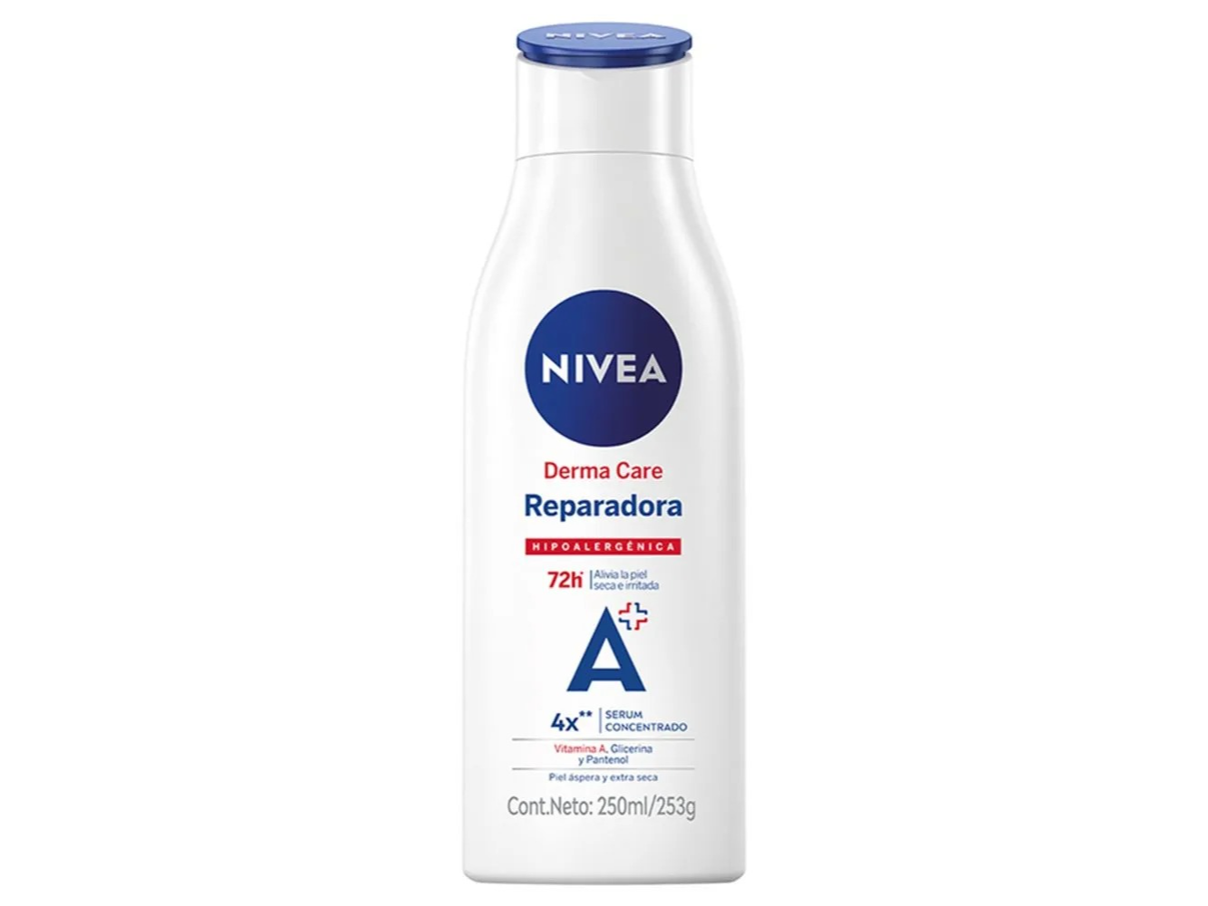 NIVEA CREMA CORPORAL DERMA CARE REP X 250