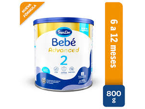 SANCOR BEBE ADV 2 X 800 GR