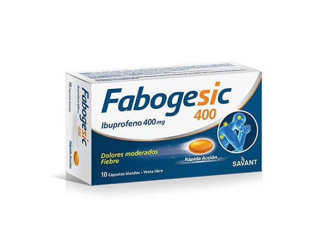 FABOGESIC 400MG x10 CAPS