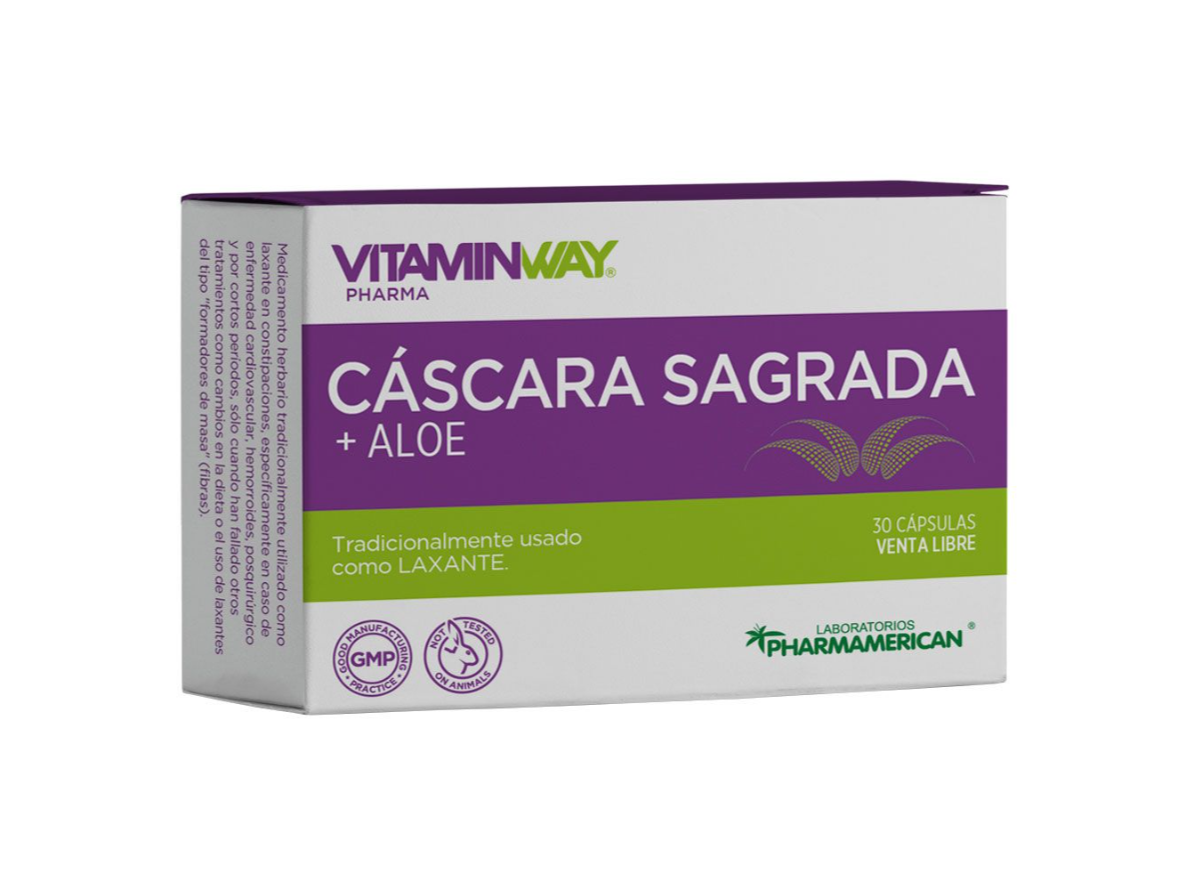 VITAMIN WAY CASCARA SAGRADA CAP X 30