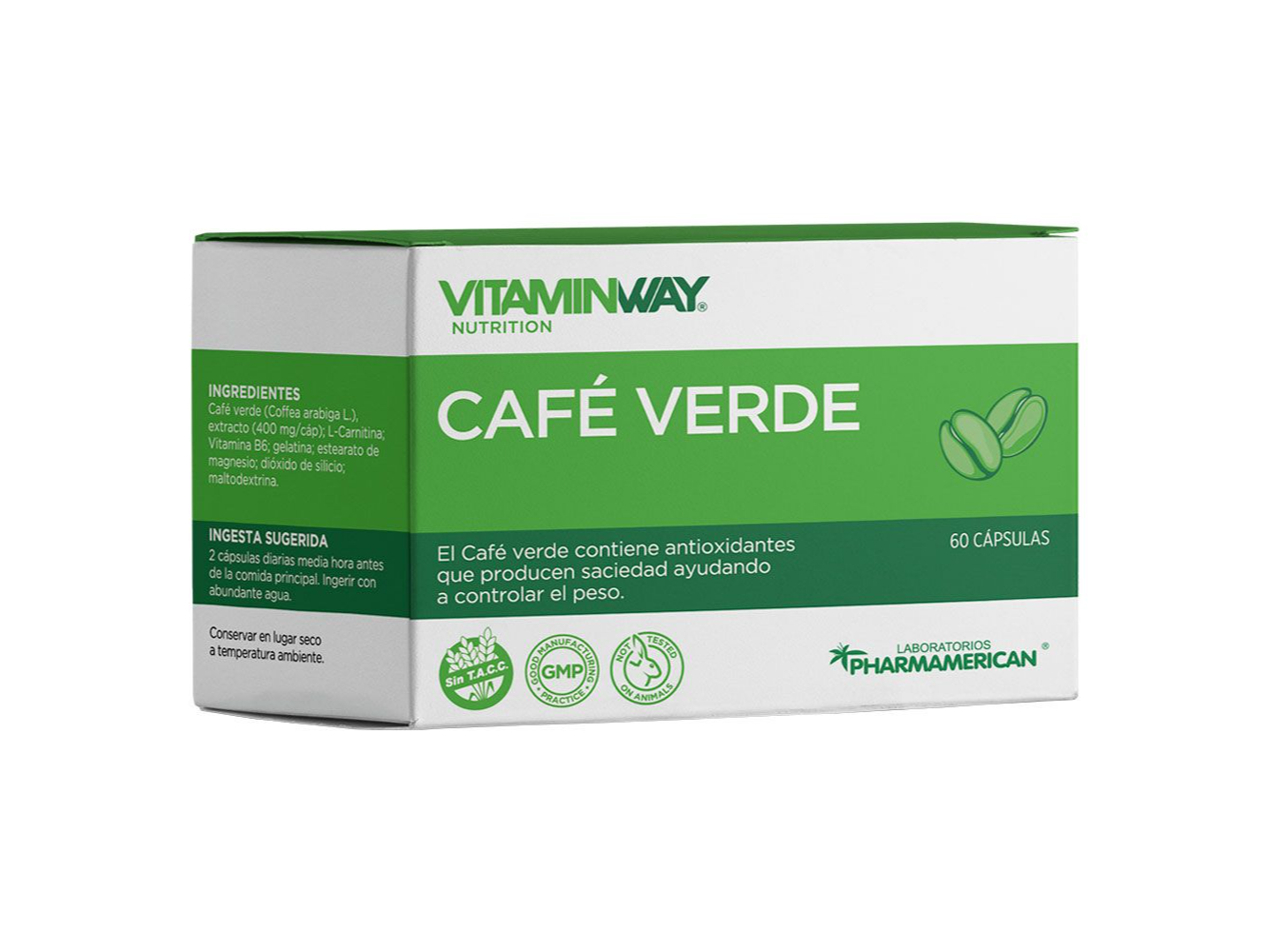 VITAMIN WAY CAFE VERDE CAP X 60