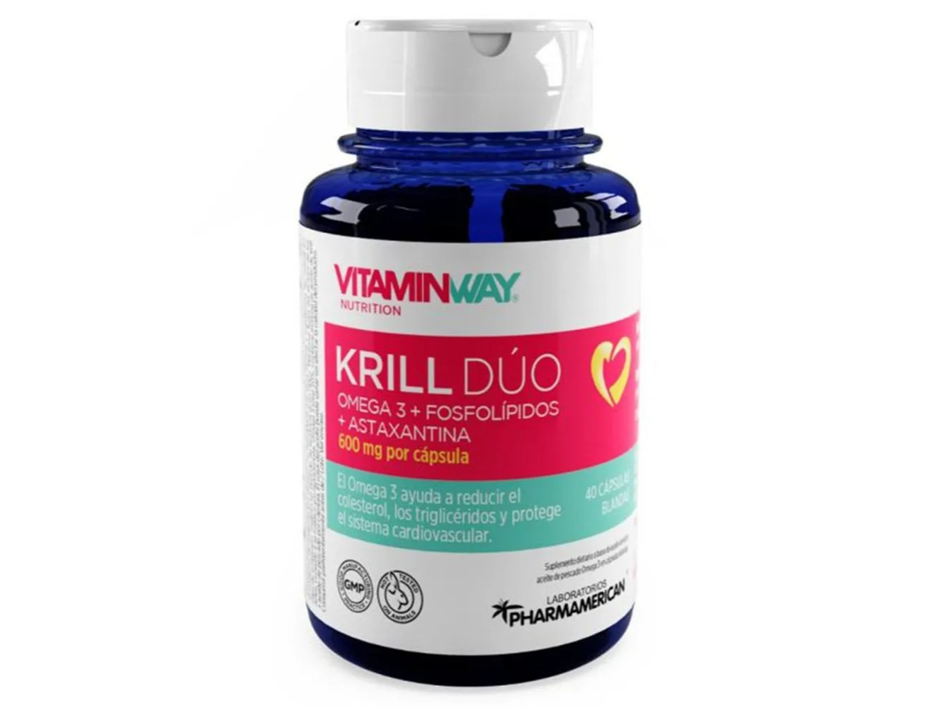 VITAMIN WAY KRILL DUO 600 MG CAP BLAN