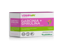 VITAMIN WAY GARCINIA + SPIRULINA CAP X 60
