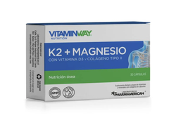 VITAMIN WAY K2 + MAGNESIO CAPS X 30