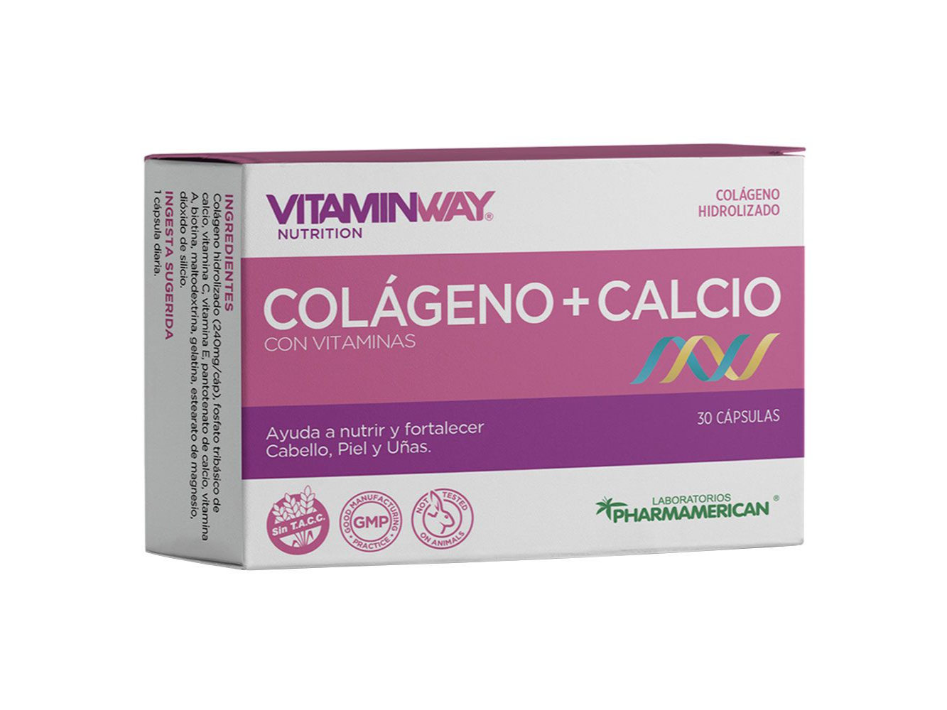 VITAMIN WAY COLAGENO + CALCIO CAP X 30