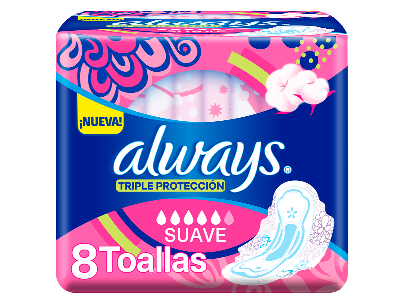 ALWAYS TRIPLE PROT SUAVE