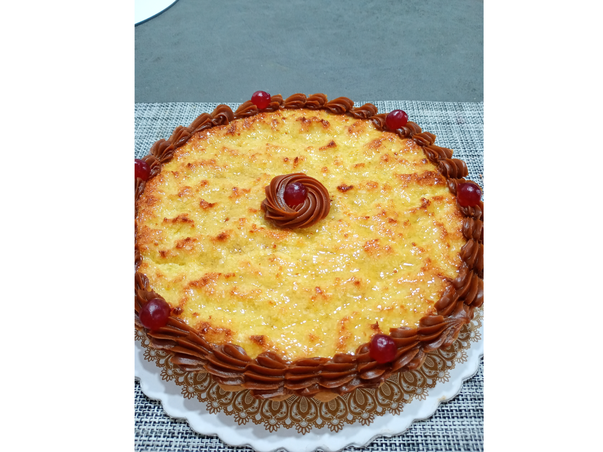 Tarta de Dulce de Leche y Coco