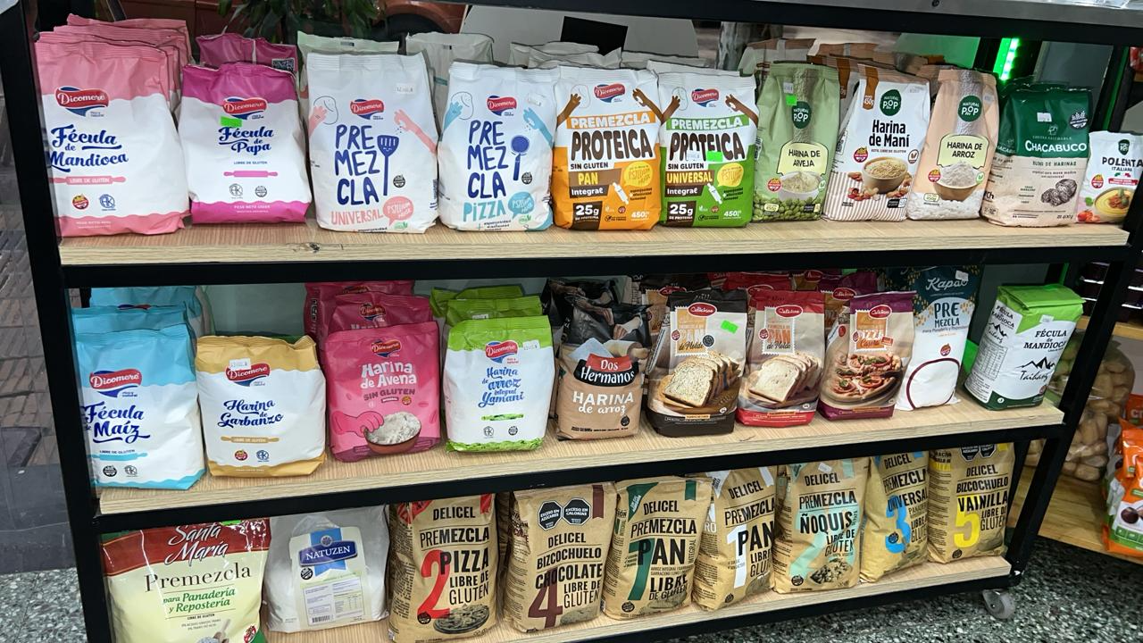 HARINAS Y PREMEZCLAS SIN GLUTEN-APTO CELIACOS