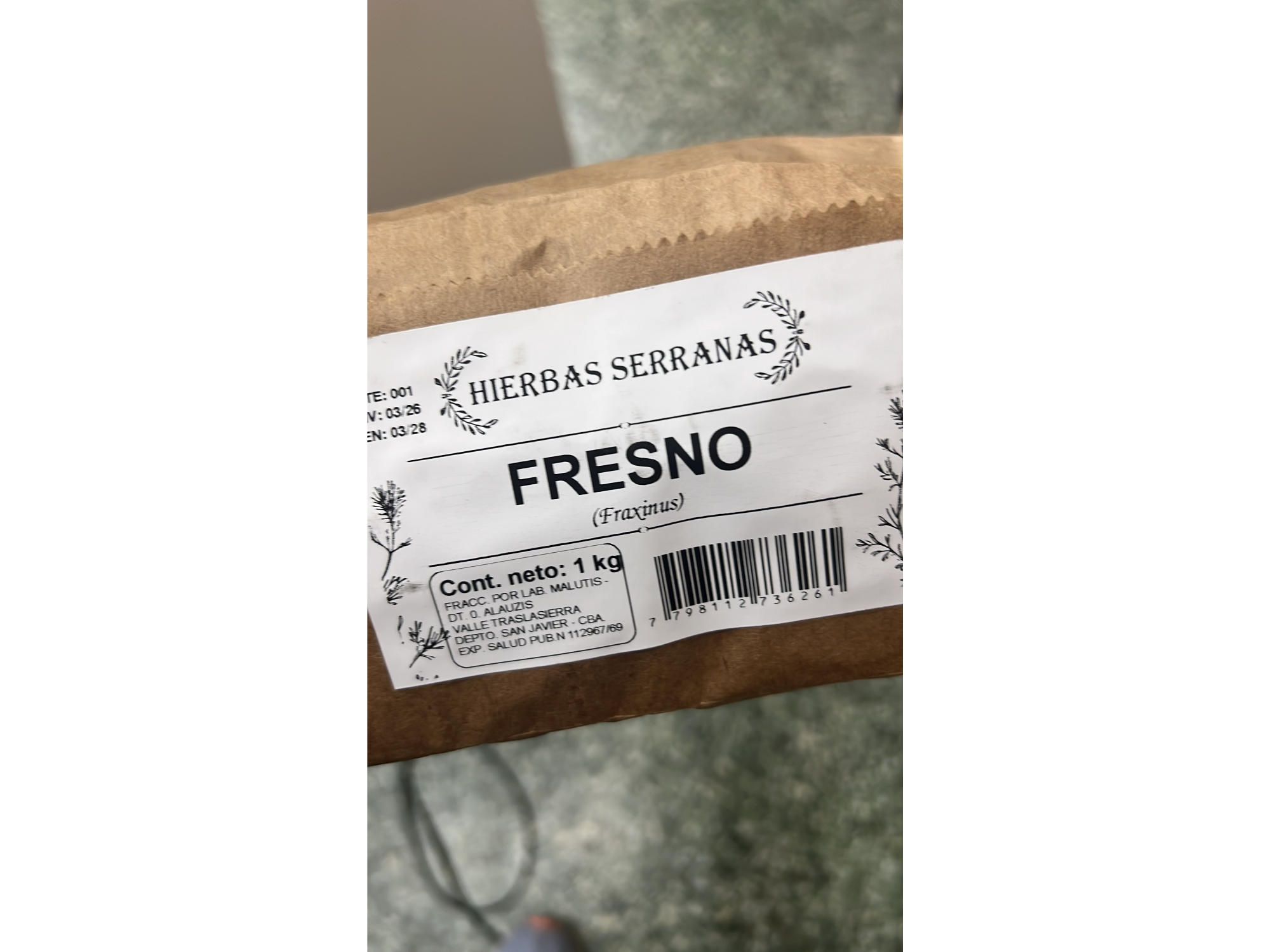 Fresno hierbas