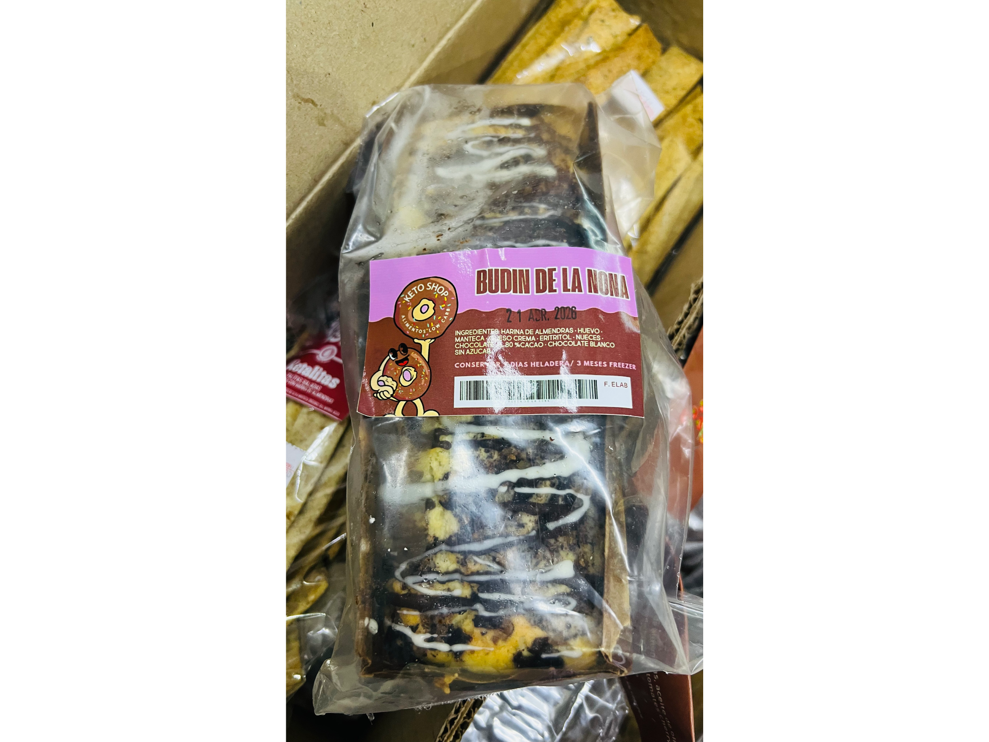 Budín Keto Shop congelado
