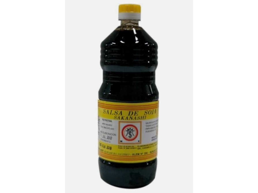 Salsa de soja Sakanshi