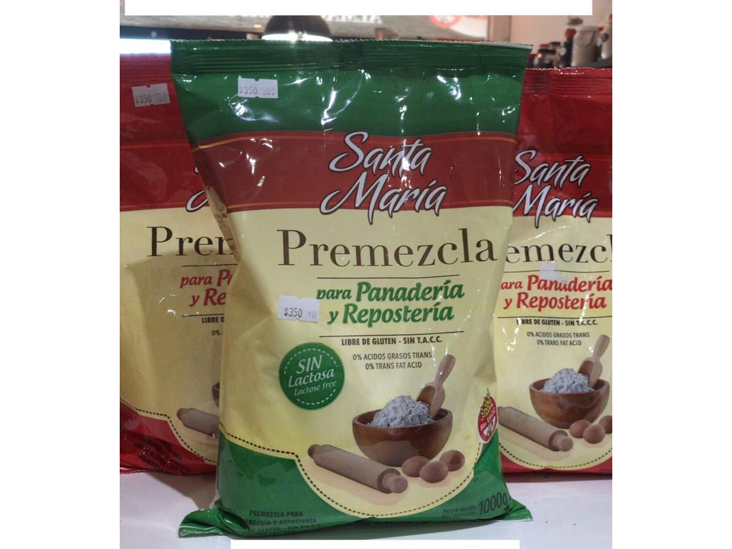 Premezcla Santa María x 1 kg sin Gluten