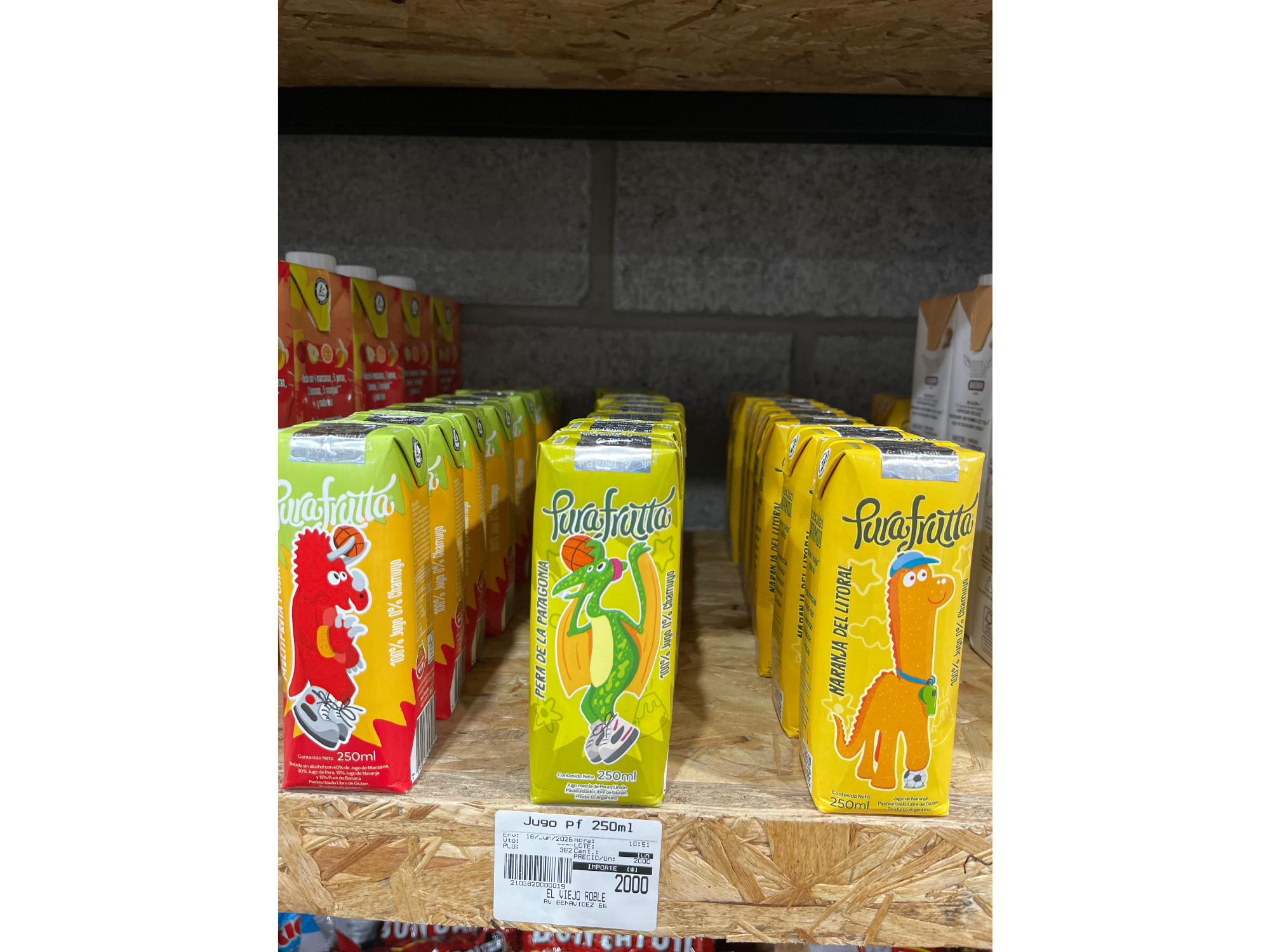 Jugo Purafrutta 250ml